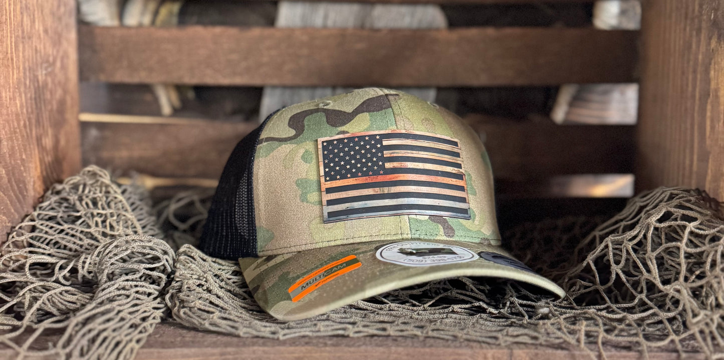 Flag Patch Trucker Hat